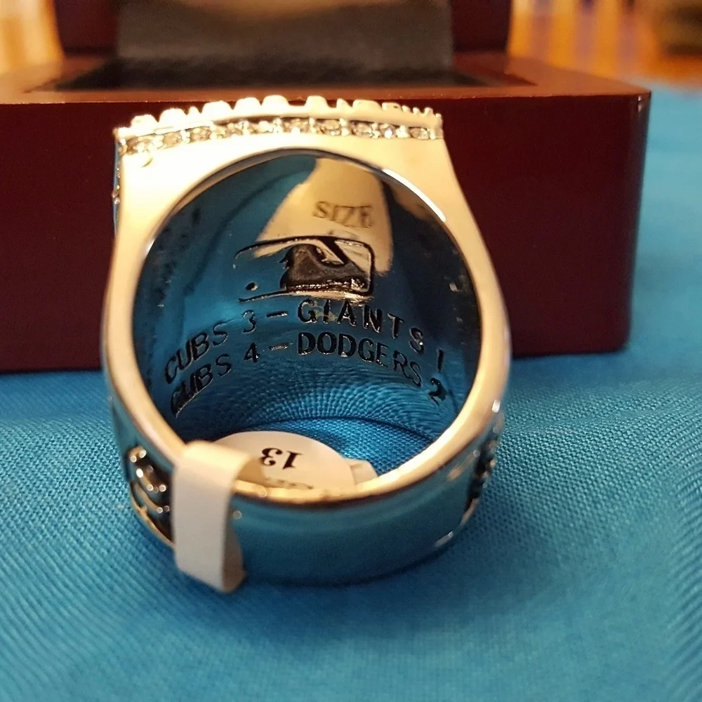 Chicago‎ Cubs Fan Ring 2016 Champ Ring